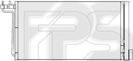 Радіатор кондиціонера FPS FP 28 K201