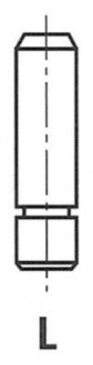 Втулка направляющая клапана 8,02x14,05x52 PEUGEOT 1.8/1.9D XUD7/XUD9 FRECCIA G3163 (фото 1)