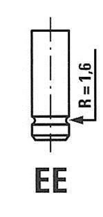 Клапан випускний FIAT 3637/RCR EX FRECCIA R3637/RCR