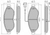 Колодки передние, (1.1-1.5t) 06- FREMAX FBP-1476 (фото 1)