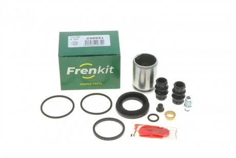 Ремкомплект супорту заднього VW Passat / Renault Grand Scenic III (d = 38mm) (Lucas / TRW) (електроручник) (+поршень) FRENKIT 238951