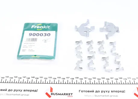 Монтажний к-кт гальмівних колодок пер. Q3/Q5/Q7/Q8/Touareg 15-(Akebono) FRENKIT 900030