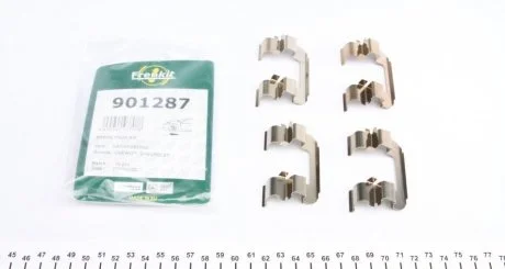 Монтажний к-кт гальмівних колодок пер. Aveo/Nubira/Lacetti 97-(Dac) FRENKIT 901287