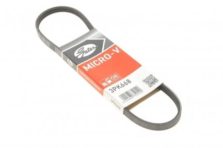 Ремінь генер Ma 0.8 96568068 Ge Gates 3pk668