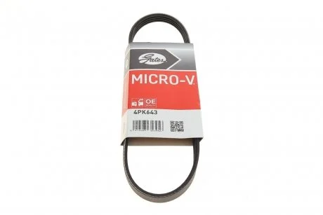 Ремень г/усил CRUZE/Av T300 55564676 Gates 4PK643