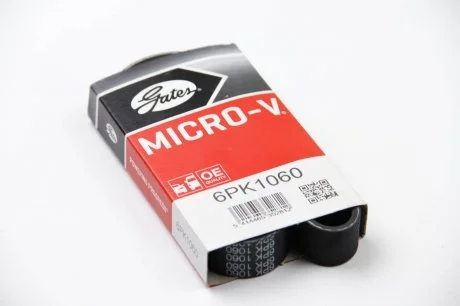 Ремінь генератора Fabia/Octavia 1.4 16V >01 (PS) Gates 6PK1060