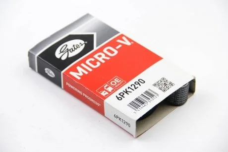 Ремень генератора Audi 100/A6 2.3E >12/95 (PS) Gates 6PK1290 (фото 1)