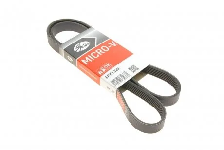 Ремень поликлиновый 6PK1330 Gates 6PK1328