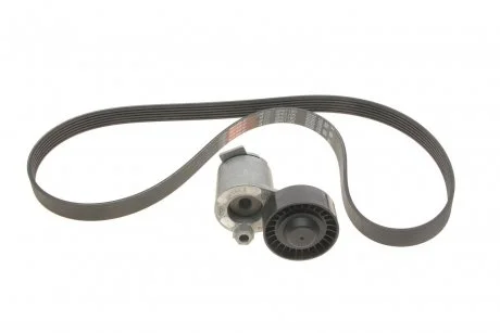 (7884-22808) Комплект ременів MICRO V KIT DACIA DOKKER, DUSTER, LODGY, LOGAN II, SANDERO II; NISSAN JUKE, MICRA V, NV200, NV200 / EVALIA, QASHQAI II, MB A-class (W176), B-class (W246, W242), CITAN (415), CLA (C117, X117), GLA (X Gates K066PK1195