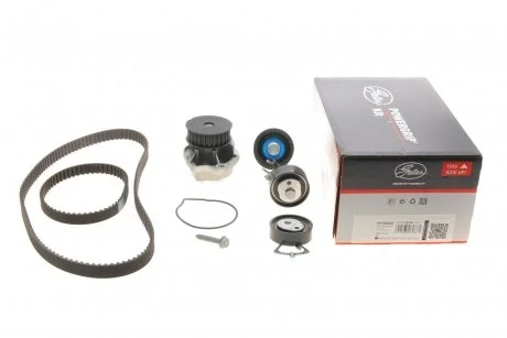 Ремкомплекти приводу ГРМ автомобілів з водяним насосом PowerGrip Kit Gates KP35565XS (фото 1)