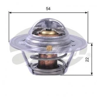Термостат, FORD Escort/Fiesta, HYUNDAI Accent, MAZDA 626 0.9-2.0 65-05 Gates TH12888G1