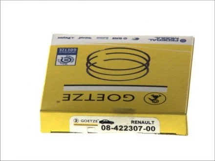 Комплект поршневых колец GOETZE 08-422307-00