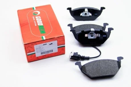 Колодки гальм.передн.AUDI A2, A3;VW POLO:SKODA FABIA,OCTAVIA 96- /ATE/./ Goodrem RM1084