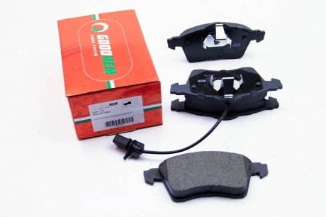 Гальмівні колодки перед. T4 2.5TDI 96-03 (R15)(з датчиком) Goodrem RM1131 (фото 1)