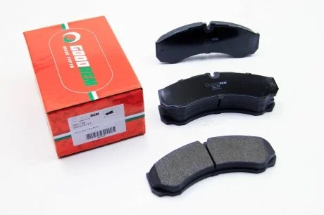 Гальмівні колодки перед/зад Daily 99- (спарка) Goodrem RM1196