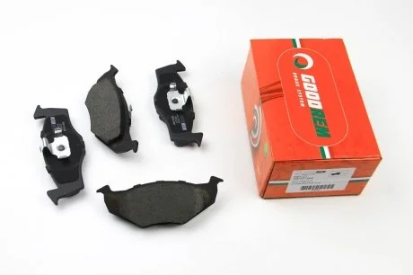 Тормозные колодки перед. Caddy II/Golf III/Fabia 91-14 (ATE) Goodrem RM1227