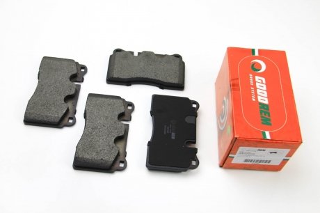 Колодки тормозные передние VW Touareg 02- (brembo) Goodrem RM1250