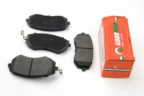 Тормозные колодки перед. Subaru Impreza 02-/Forester 02- (akebono) Goodrem RM1251
