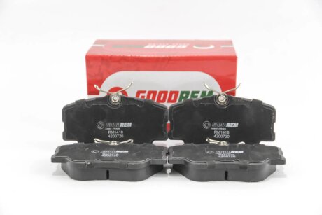 Гальмівні колодки пер. W201/124 (Lucas) Goodrem RM1418