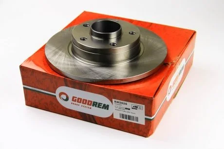 Диск гальм. заднь. OPEL VIVARO; RENAULT TRAFIC II 1.9D/2.0D/2.5D 03.01- Goodrem RM3026