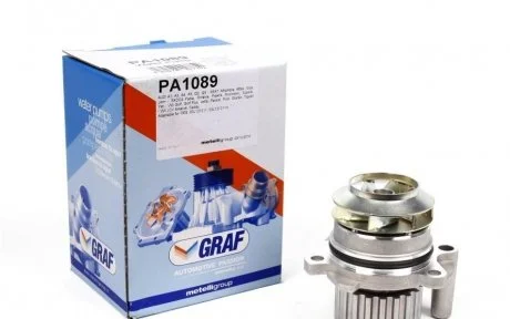 Помпа воды VAG 1.2TDI/1.4TFSI/1.6TDI/2.0TDI; 05.09- GRAF PA1089