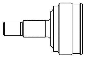 Шарнирный комплект, приводной вал GSP 814001