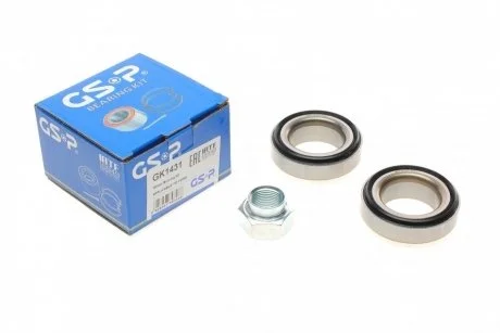 Подшипник ступицы перед. Ford Fiesta 89-/Escort 1,6 90- GSP GK1431