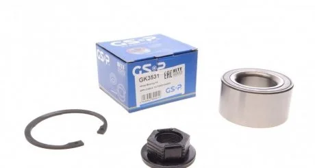 Подшипник ступицы перед. ABS+ Ford Focus/Fiesta 1.4-1.8TDCI 98-05 GSP GK3531