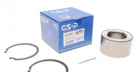 Подшипник ступицы пер. Nissan X-Trail 01-/Maxima (A33) 00- GSP GK3981