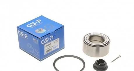Подшипник ступицы i40, iX35, SANTA FE, SONATA, TUCSON, MAGENTIS 03-, SPORTAGE 06- передней GSP GK6891