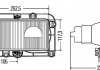 REFLEKTOR TRUCK LEWY HALOGEN MERCEDES-BENZ ECONIC HELLA 1DL 007 872-071 (фото 2)