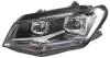 HELLA VW Фара основная галоген с лампами,мотором,H7/H7 W21/5W с дневн.светом лев.Caddy IV 15- 1EA 012 286-051