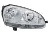 HELLA VW Фара основная галоген с мотором,без ламп H7/H7 PY21W W5W лев.Golf V,Jetta III 04- 1EG 247 007-571