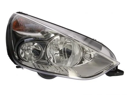 FORD Фара основная галоген с мотором,с лампами H7/H1 PY21W прав.Galaxy,S-Max 06- HELLA 1EJ 009 250-741