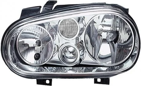 Фара VW Golf IV (с противотуманкой) 99-06 левая HELLA 1EL 007 700-051