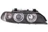 HELLA BMW Фара основная  D2S/H7 H21вт PY21W xenon с газоразр.лампой,с лампами,мотором прав.5 E39 95- 1EL 008 052-581