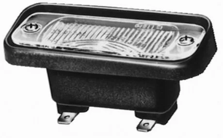 Подсветка номерного знака HELLA 2KA005 049-011 (фото 1)
