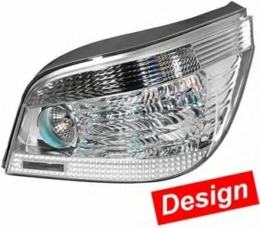 Ліхтар Е60 Silver (к-т) HELLA 2SK 008 679-811