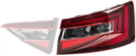 LAMPA TYLNA SKODA HELLA 2SK354832071