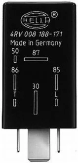 Блок управления, время накаливания HELLA 4RV 008 188-181