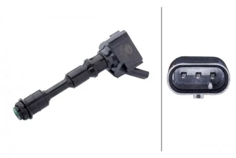 VOLVO Котушка запалювання S60 2.0 15-, S80 2.0 13-, S90 16- HELLA 5DA 358 168-201