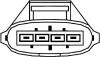 Лямбда-зонд Astra G/H/Corsa/Meriva/Omega B/Vectra B/C/ 1.2-3.2 99- HELLA 6PA009166-501 (фото 2)
