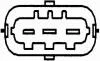 Датчик детонации OPEL ASTRA G 98-05, VECTRA C 02-08, Zafira B 05-12, ZAFIRA A 99-05, Vectra B 95-02 HELLA 6PG009108-551 (фото 2)