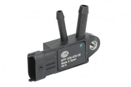Датчик, давление выхлопных газов HELLA 6PP 009 409-061 (фото 1)