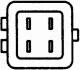 Датчик температури антифризу - 12V HELLA 6PT 009 309-251 (фото 2)
