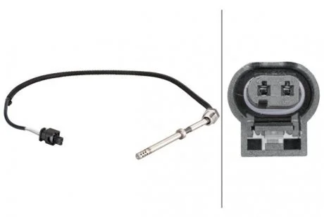 CZUJNIK TEMPERATURY SPALIN MERCEDES HELLA 6PT 010 376-121