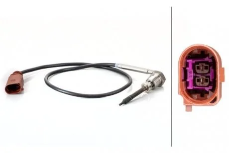 CZUJNIK TEMPERATURY SPALIN AUDI VW HELLA 6PT 014 494-691