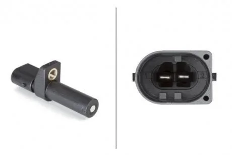 Фото 1 - датчик оборотов коленвала HELLA 6PU009 110-491 Датчик оборотов коленвала HELLA 6PU009 110-491 (фото 1)