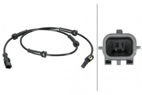 CZUJNIK ABS OPEL VIVARO, RANAULT TRAFIC 06- HELLA 6PU 012 806-631