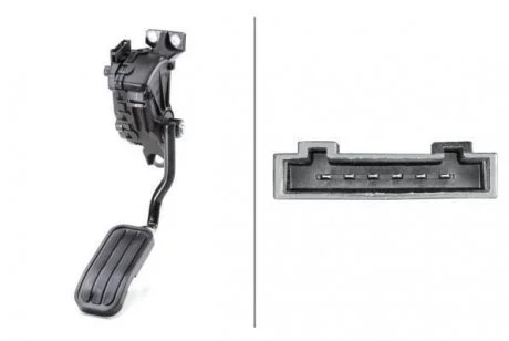 CZUJNIK POгOпENIA PEDAгU GAZU SEAT ALHAMBRA, VW SHARAN 1.9D/2.0D 95-10 HELLA 6PV 007 770-721